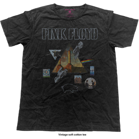 Pink Floyd T-shirt - Montage Rock Off