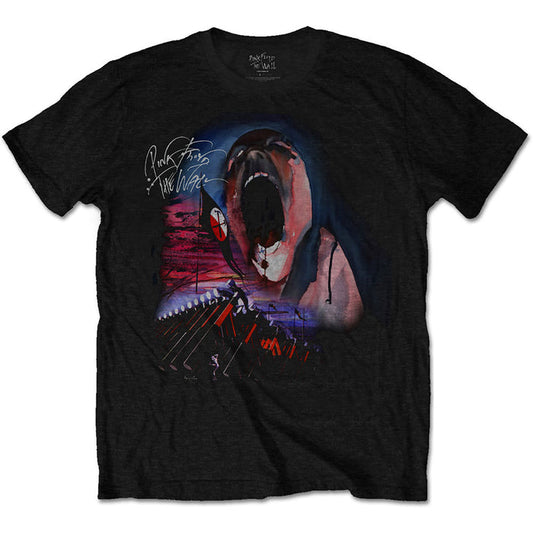 Pink Floyd T-shirt - The Wall Scream & Hammers Rock Off