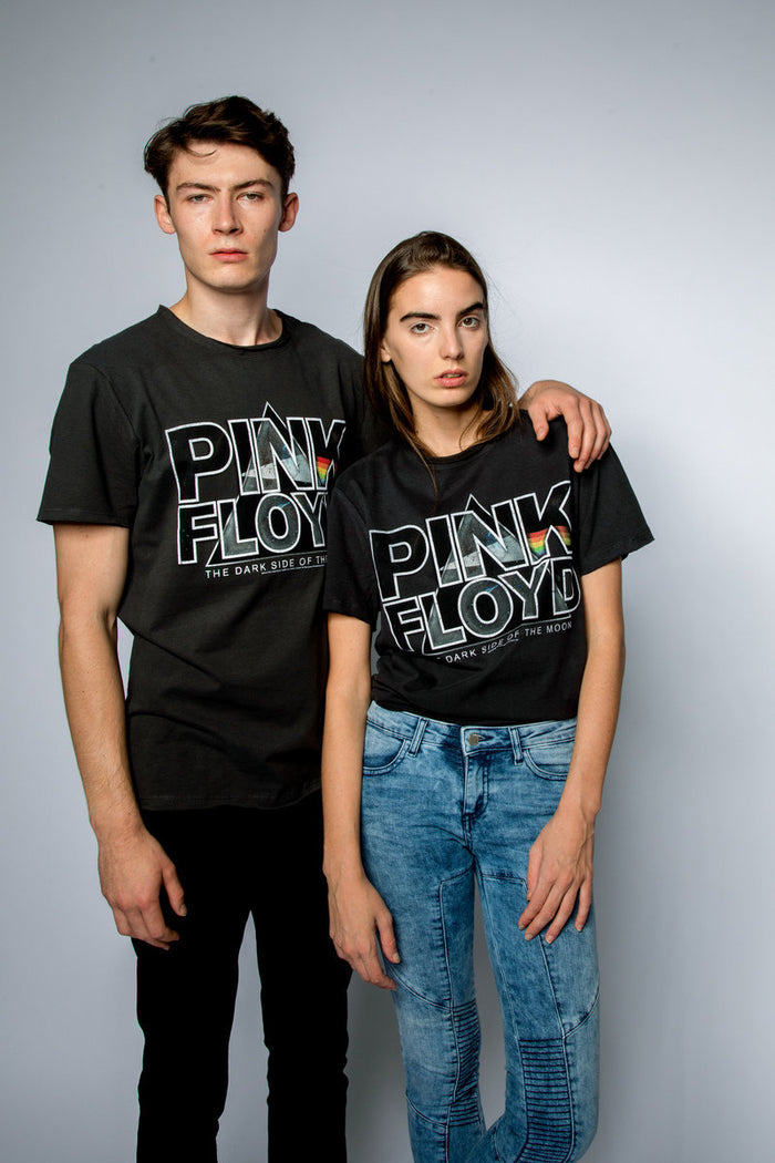 Pink Floyd T-Shirt- Space Pyramid Amplified