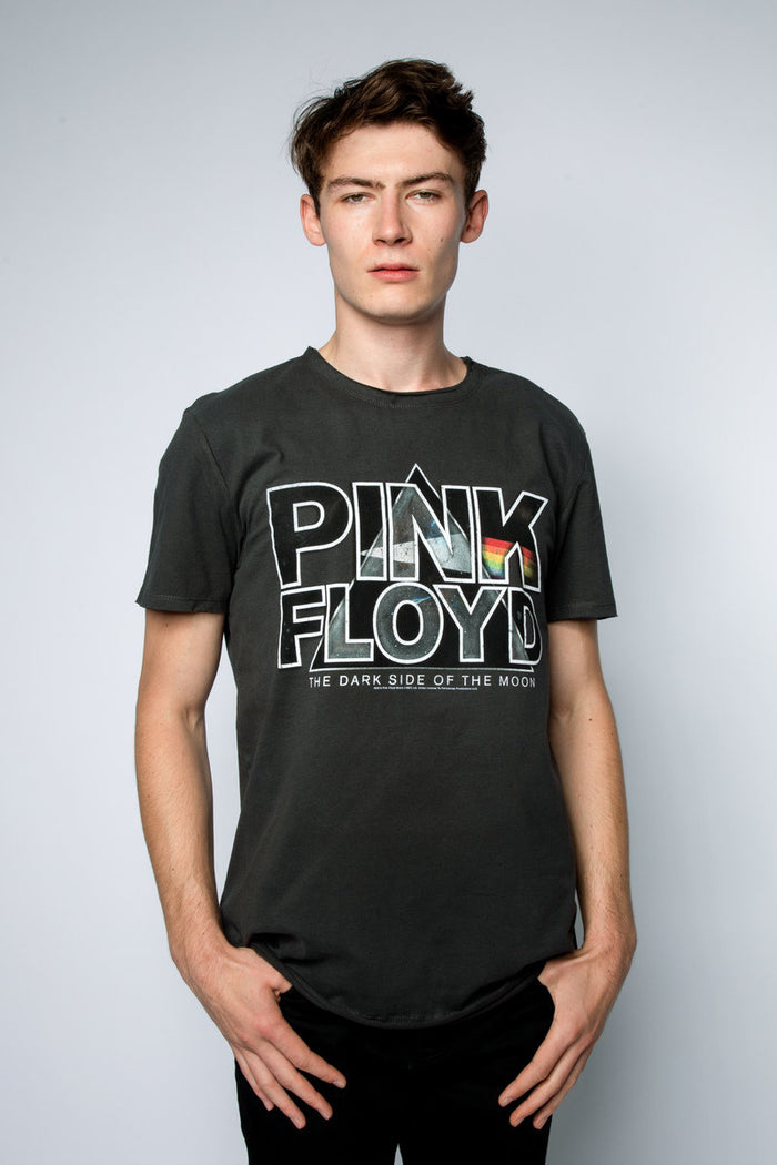 Pink Floyd T-Shirt- Space Pyramid Amplified