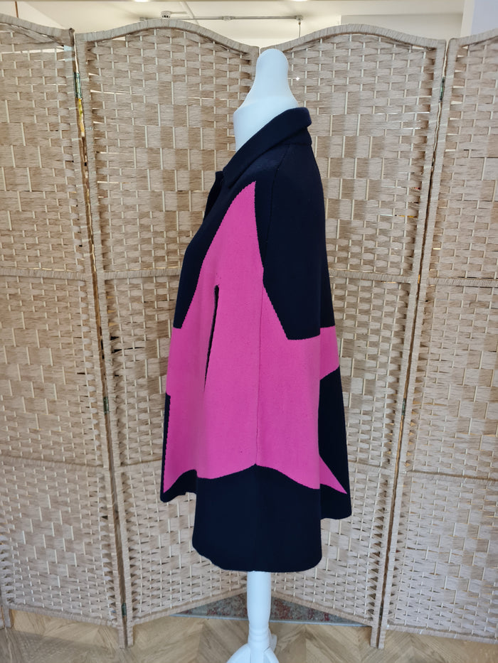 Pink & Navy Cape S/M
