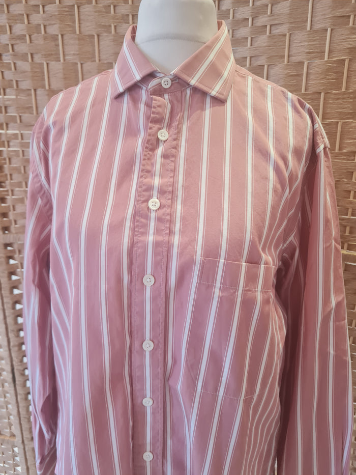 Pink Shirtmaker London Stripe Shirt 10