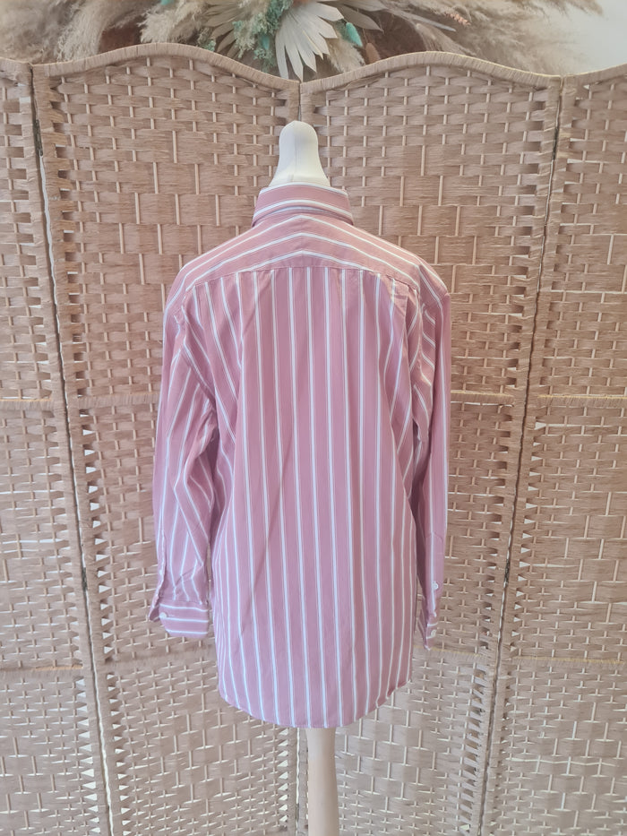 Pink Shirtmaker London Stripe Shirt 10