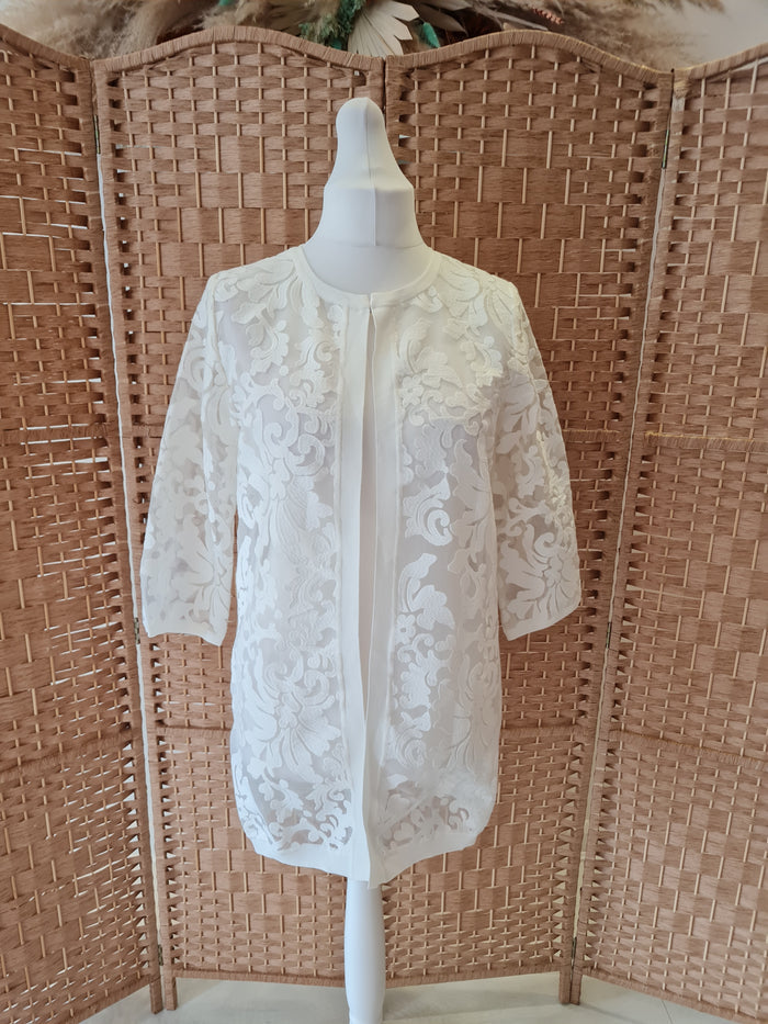 Pisonero white jacket M NWT RRP £114