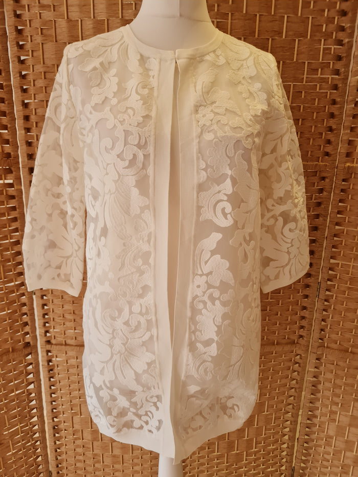 Pisonero white jacket M NWT RRP £114