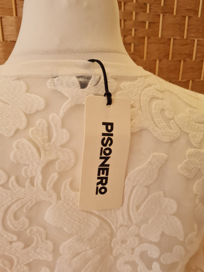 Pisonero white jacket M NWT RRP £114