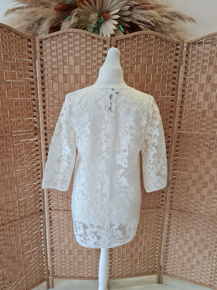 Pisonero white jacket M NWT RRP £114