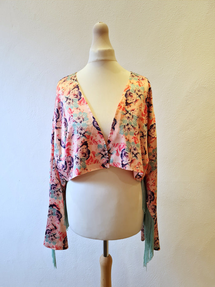 Playful promises fringe Bolero L New