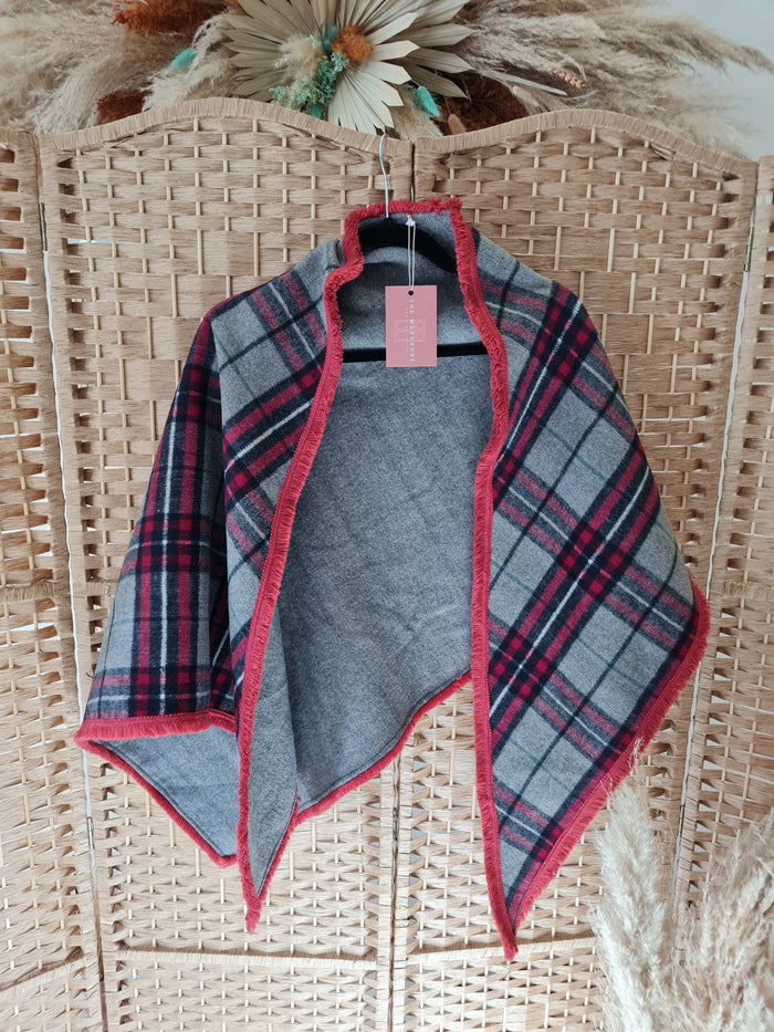 Pom Amsterdam check wrap
