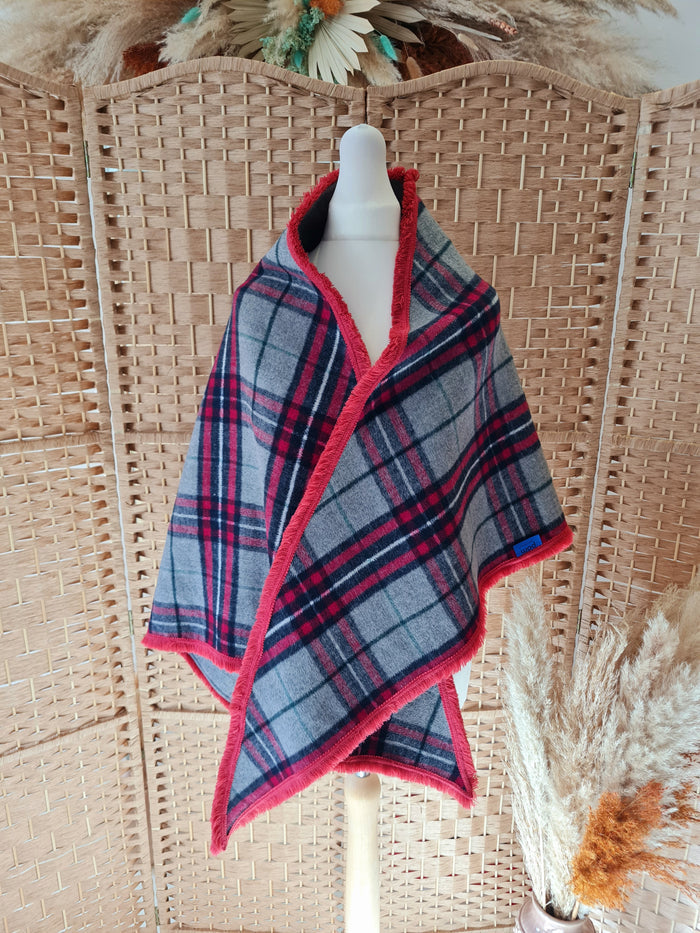 Pom Amsterdam check wrap