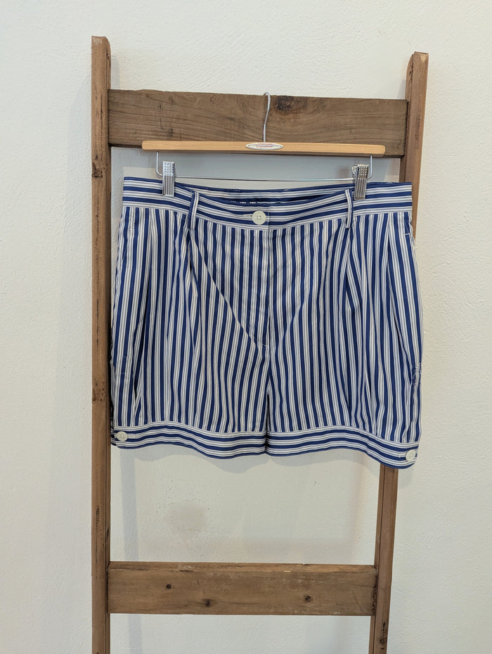 Prada blue/ white striped shorts 46 NWT RRP £525