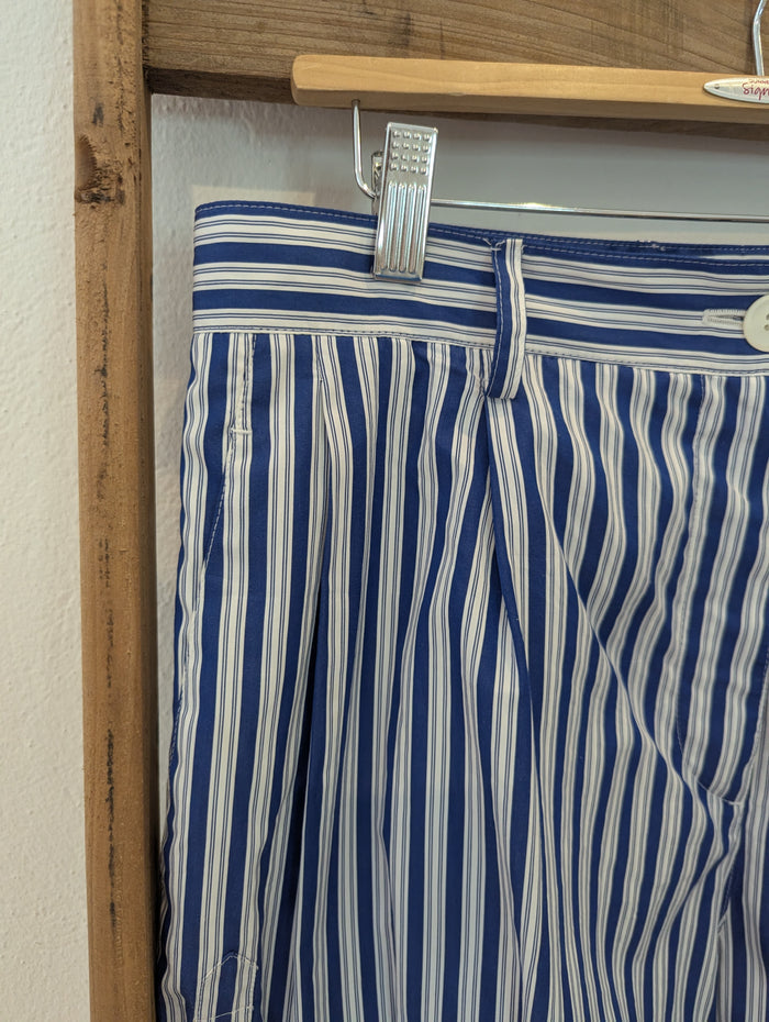 Prada blue/ white striped shorts 46 NWT RRP £525