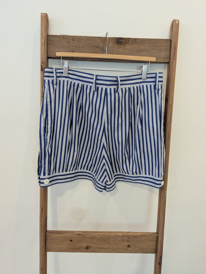 Prada blue/ white striped shorts 46 NWT RRP £525