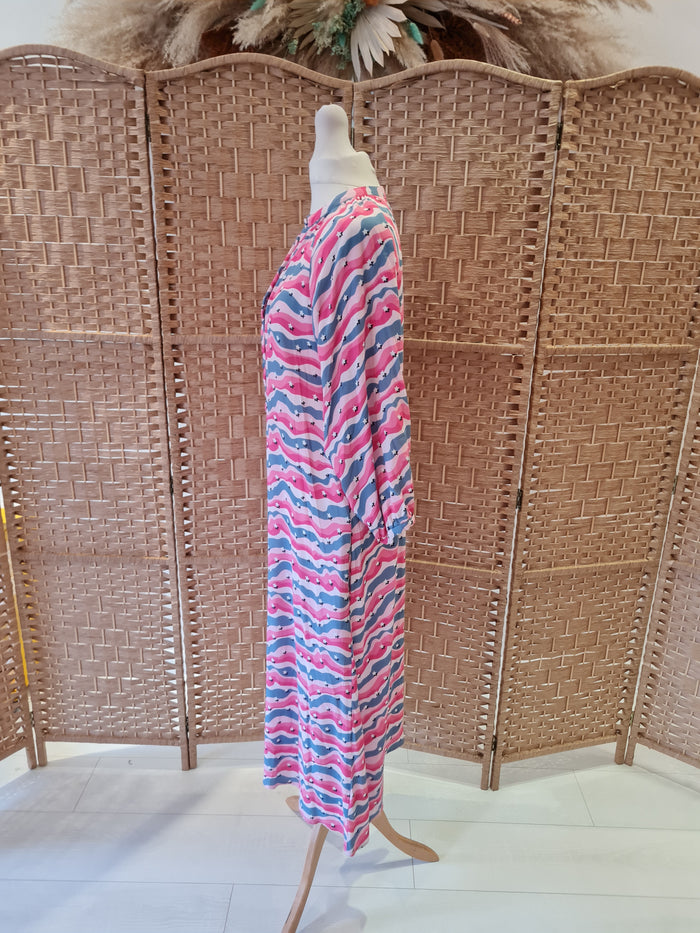 Primrose Park Pink/purple star dress 10