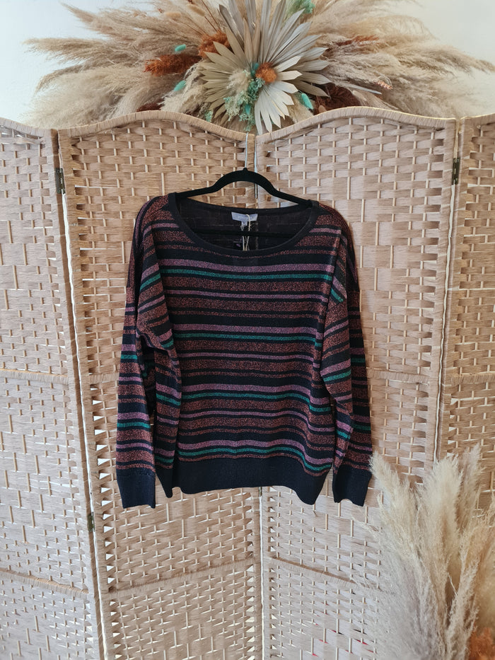 Principles Sparkle stripe Jumper 18