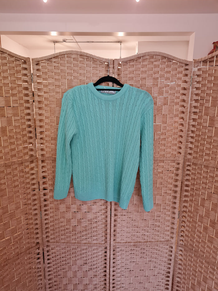 Pure & Natural Mint green jumper S/M