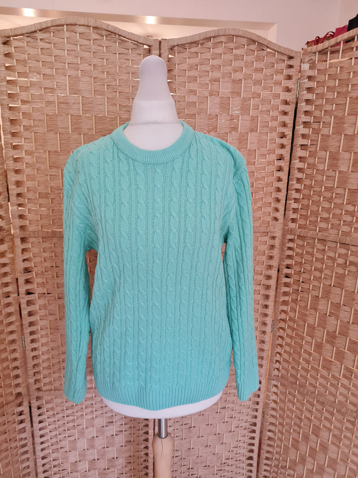 Pure & Natural Mint green jumper S/M