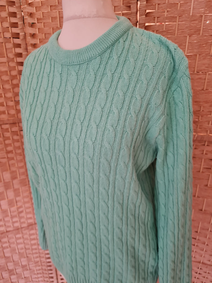 Pure & Natural Mint green jumper S/M
