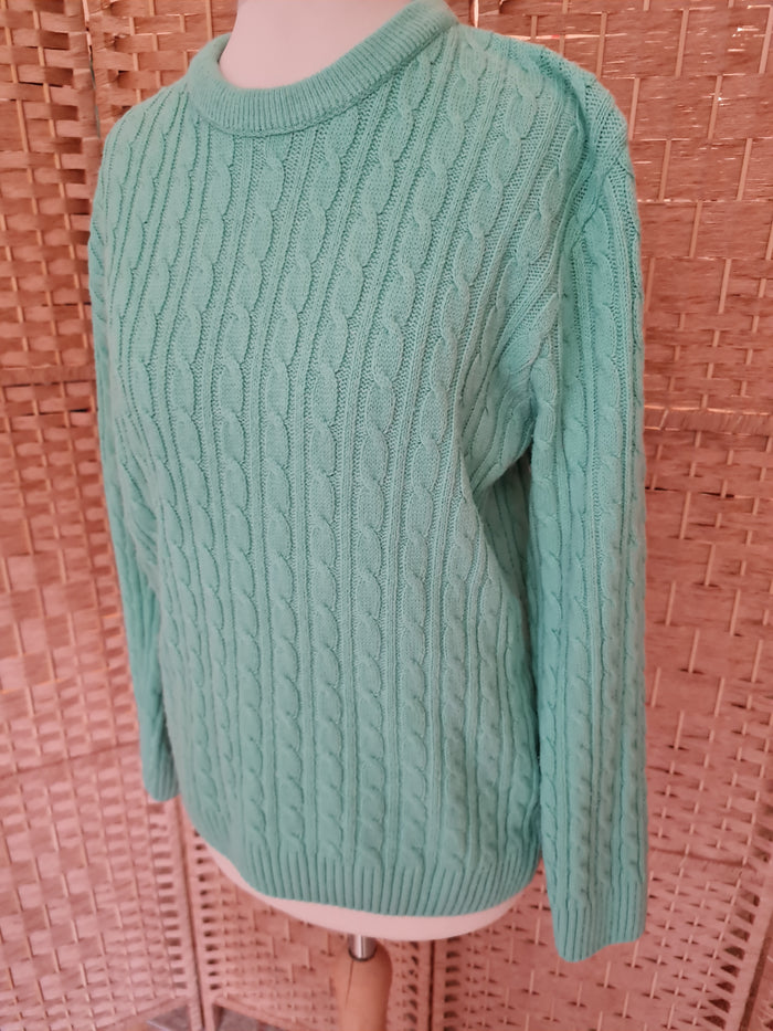 Pure & Natural Mint green jumper S/M