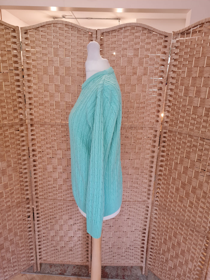 Pure & Natural Mint green jumper S/M