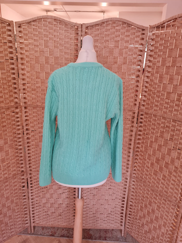 Pure & Natural Mint green jumper S/M