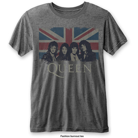 Queen T-shirt - Union Jack Rock Off
