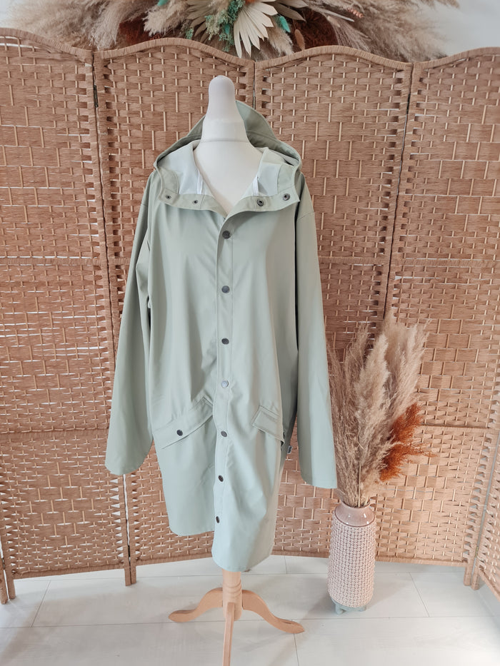 Rains Cream Jacket M