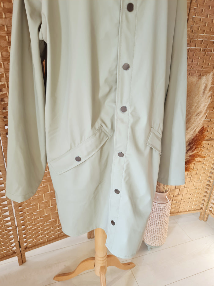 Rains Cream Jacket M
