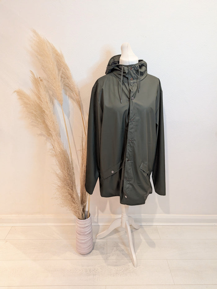 Rains Green Jacket XL