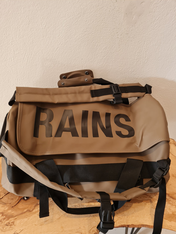 Rains Small Brown duffle bag