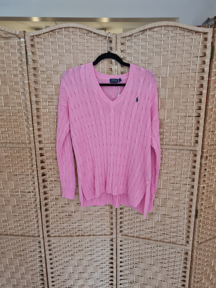 Ralph Lauren pink jumper S