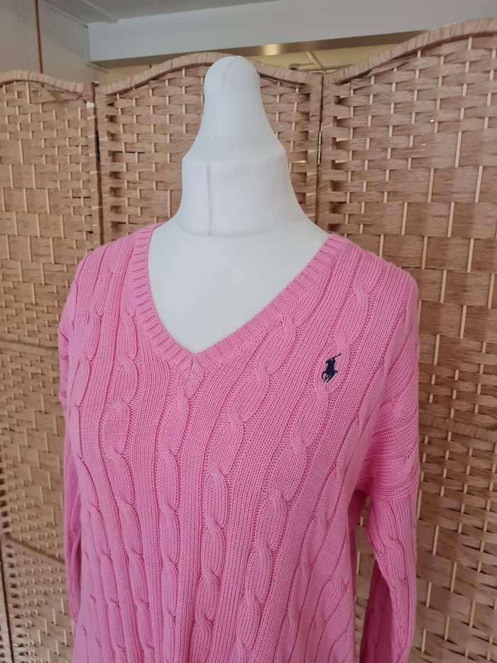 Ralph Lauren pink jumper S