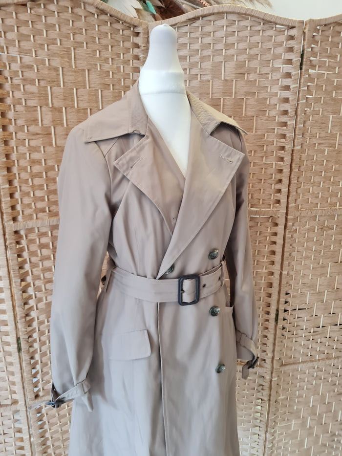 Ralph Lauren taupe trench XS