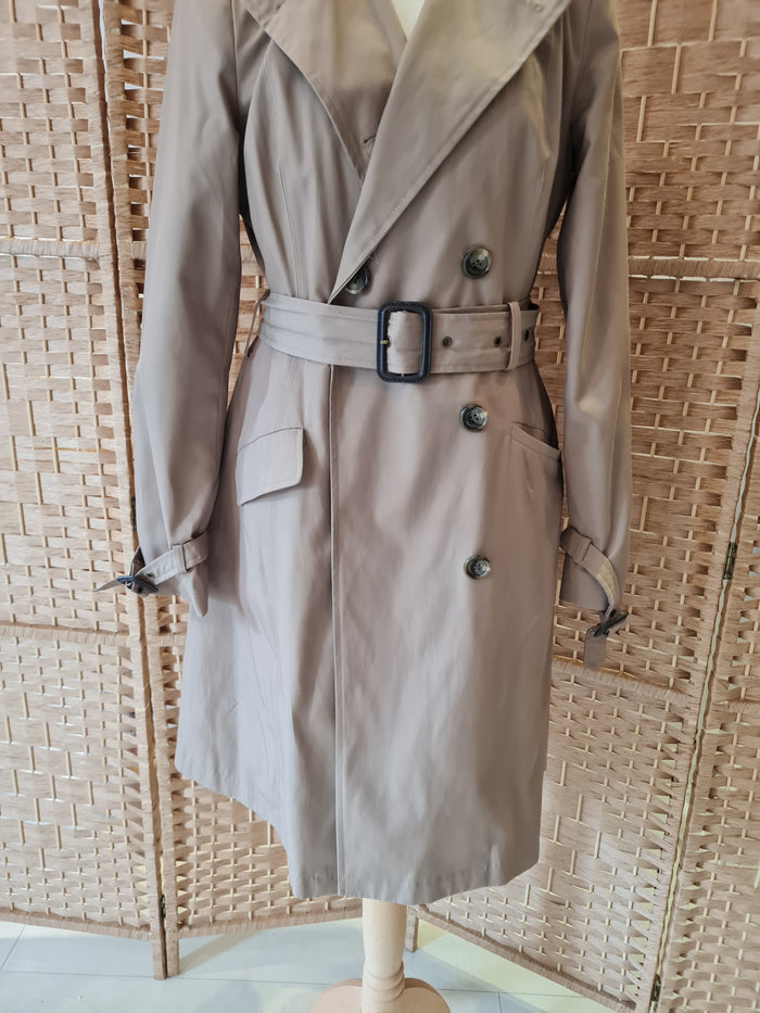 Ralph Lauren taupe trench XS