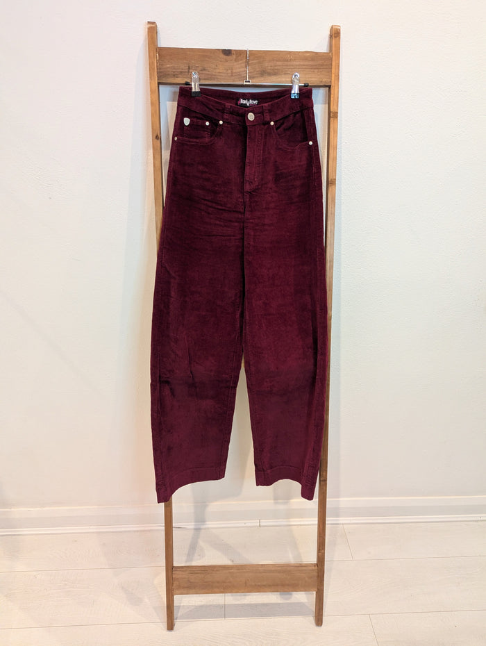 Rant & Rave Burgundy Cords 8