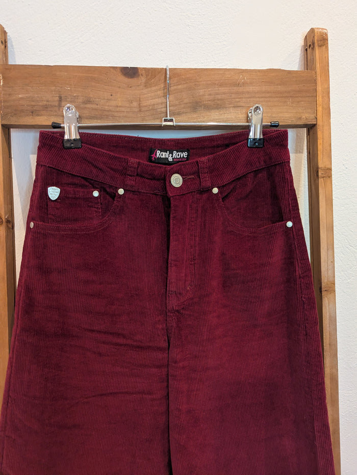 Rant & Rave Burgundy Cords 8