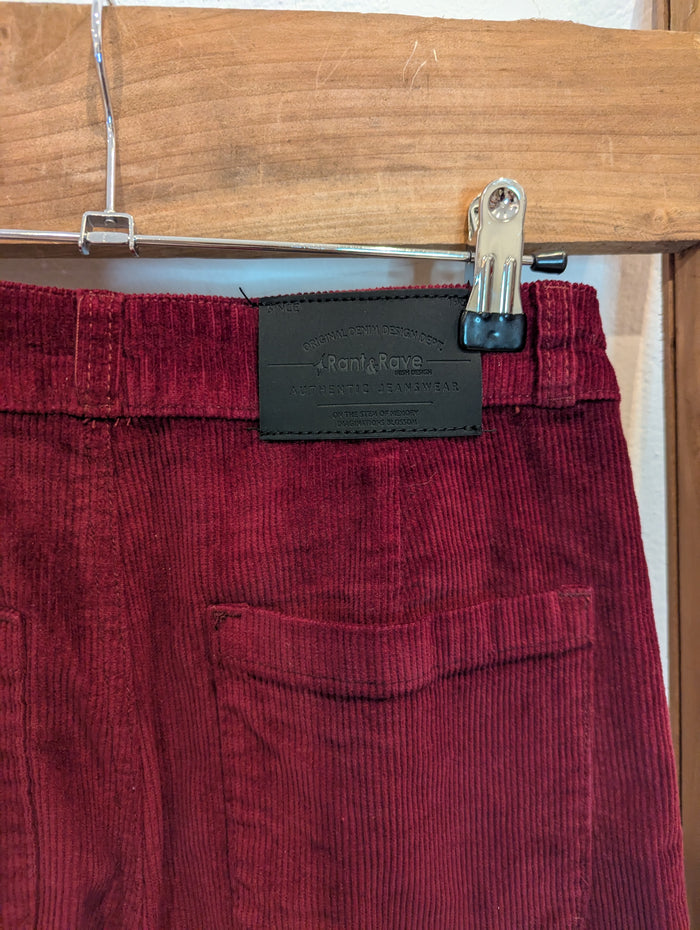 Rant & Rave Burgundy Cords 8