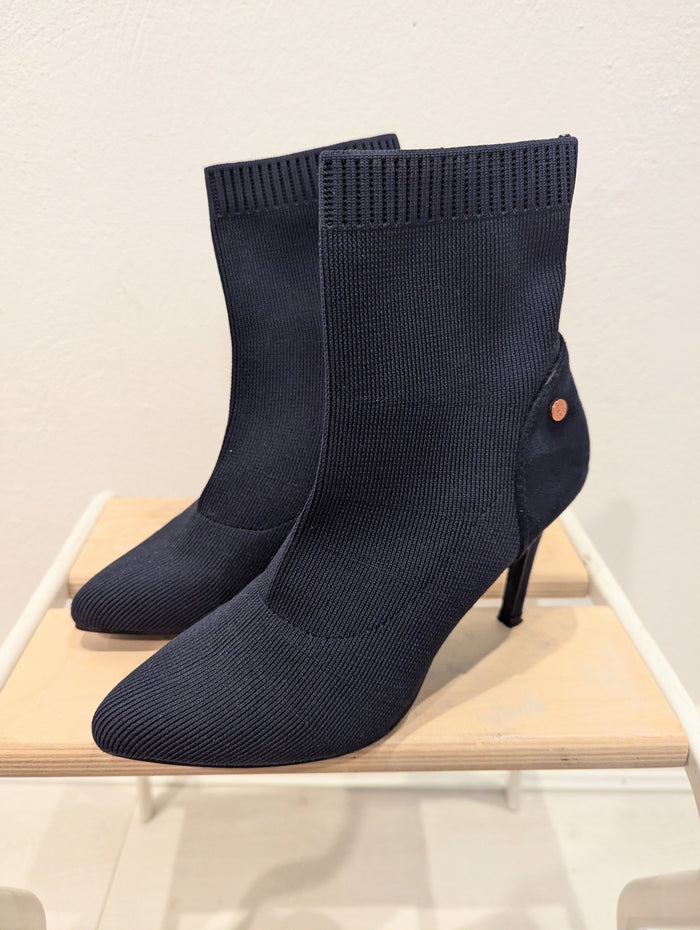 Rant & Rave Navy Sock boots 4