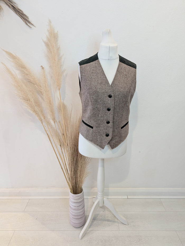 Ravens Tweed & Velvet Waistcoat 12