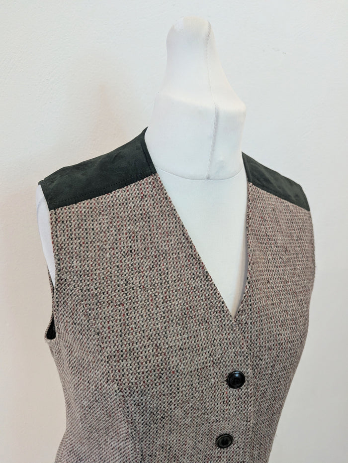 Ravens Tweed & Velvet Waistcoat 12