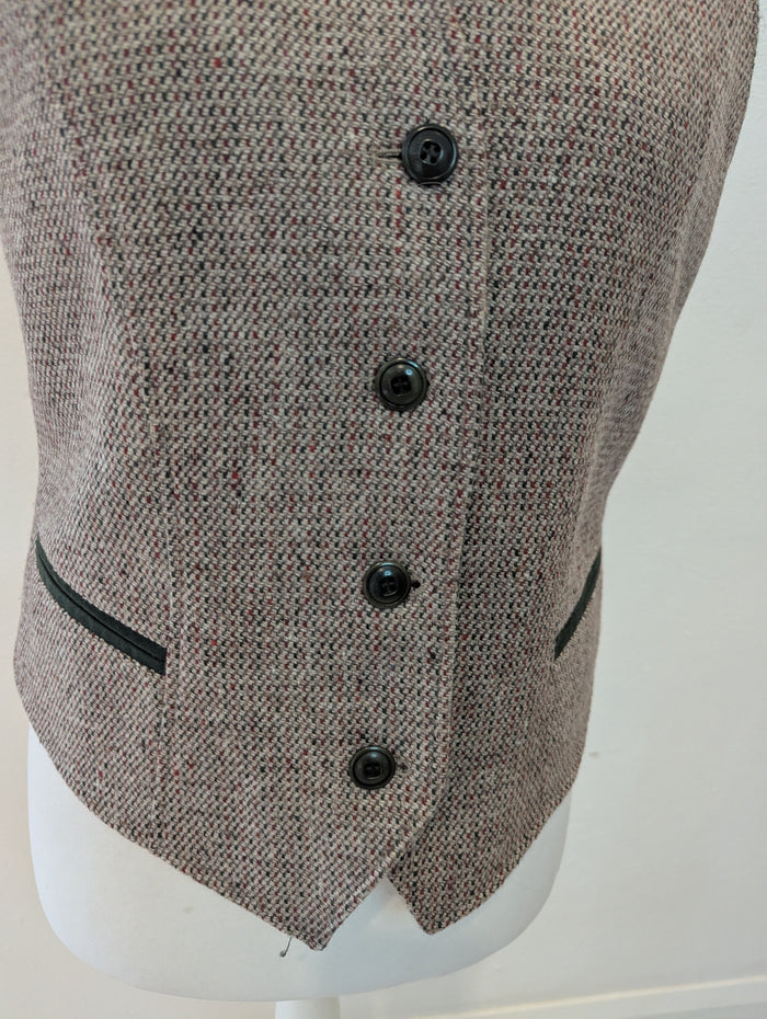 Ravens Tweed & Velvet Waistcoat 12