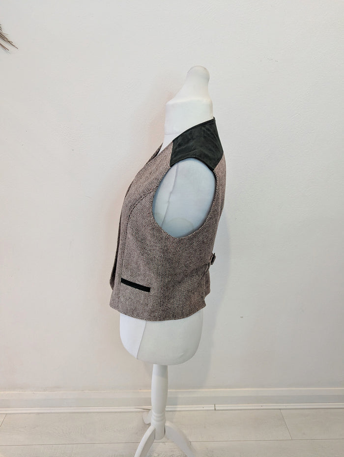 Ravens Tweed & Velvet Waistcoat 12