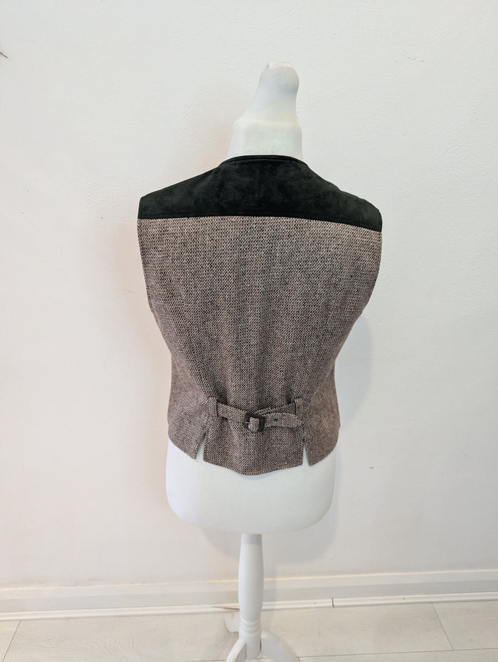 Ravens Tweed & Velvet Waistcoat 12