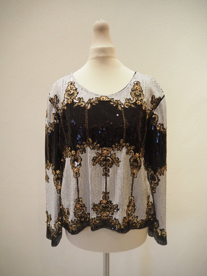 Realty Sequin Top S/M