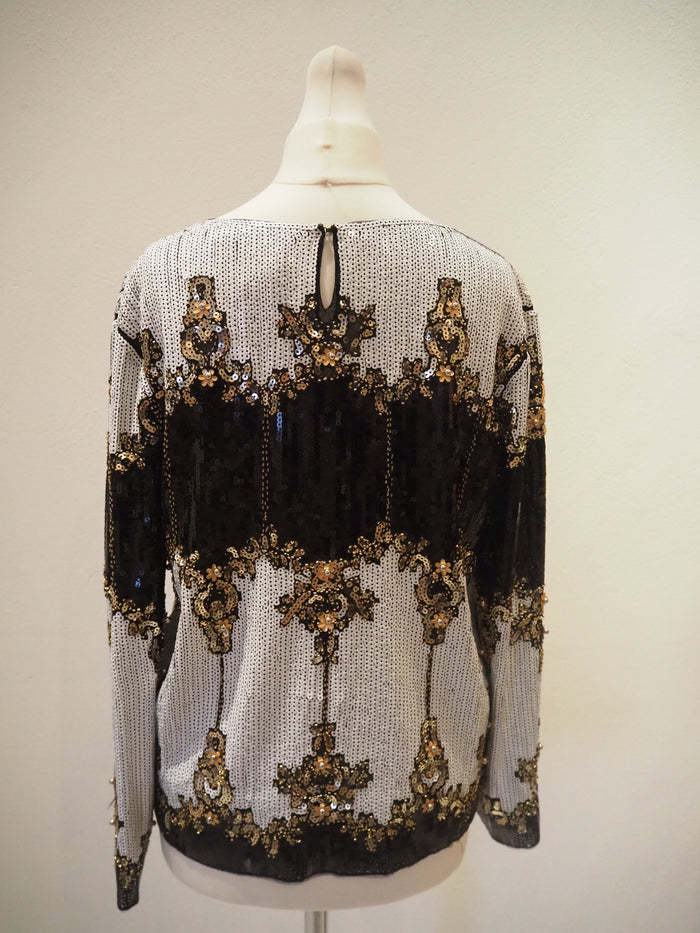 Realty Sequin Top S/M