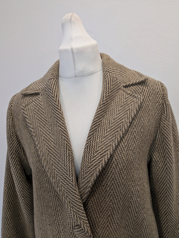Regine Herringbone Coat S