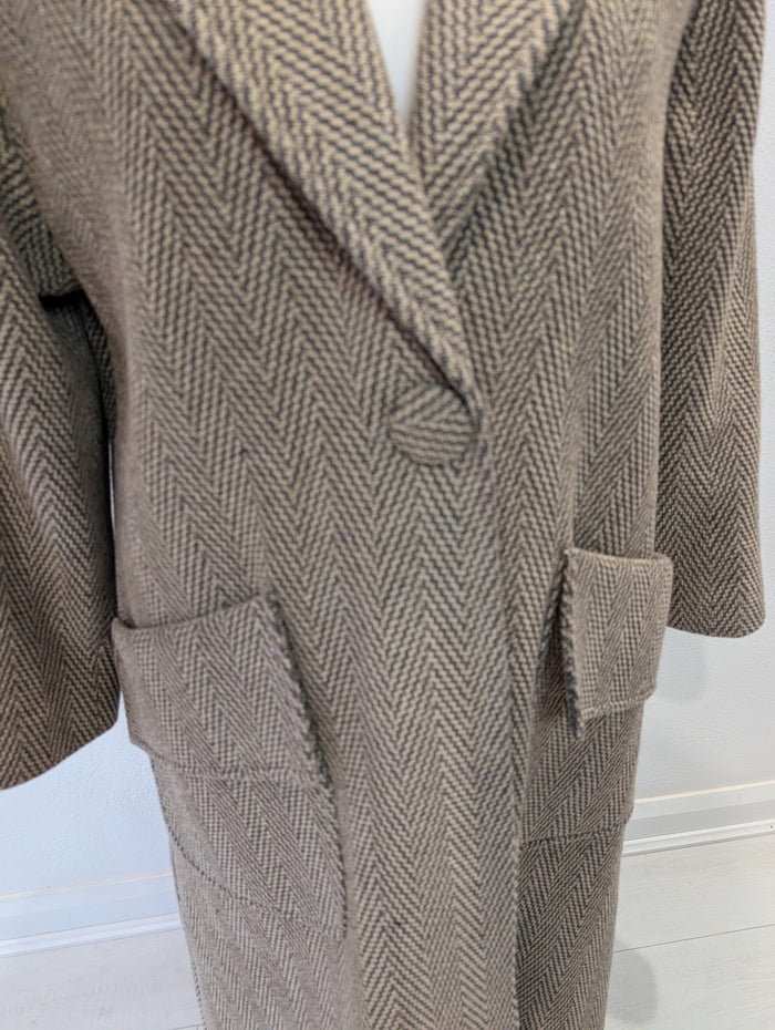 Regine Herringbone Coat S
