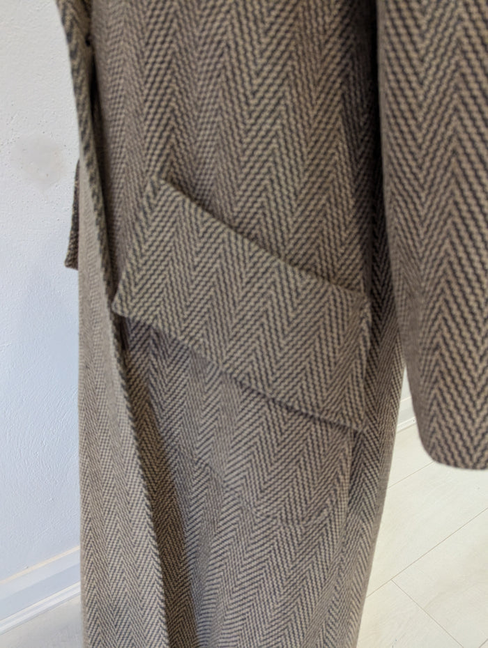 Regine Herringbone Coat S