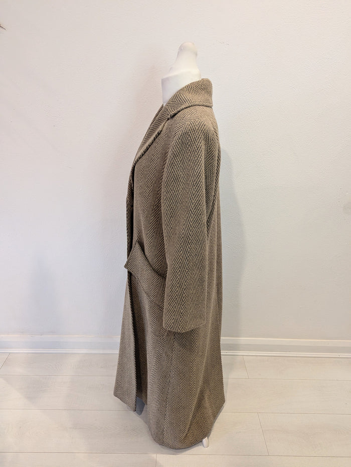 Regine Herringbone Coat S