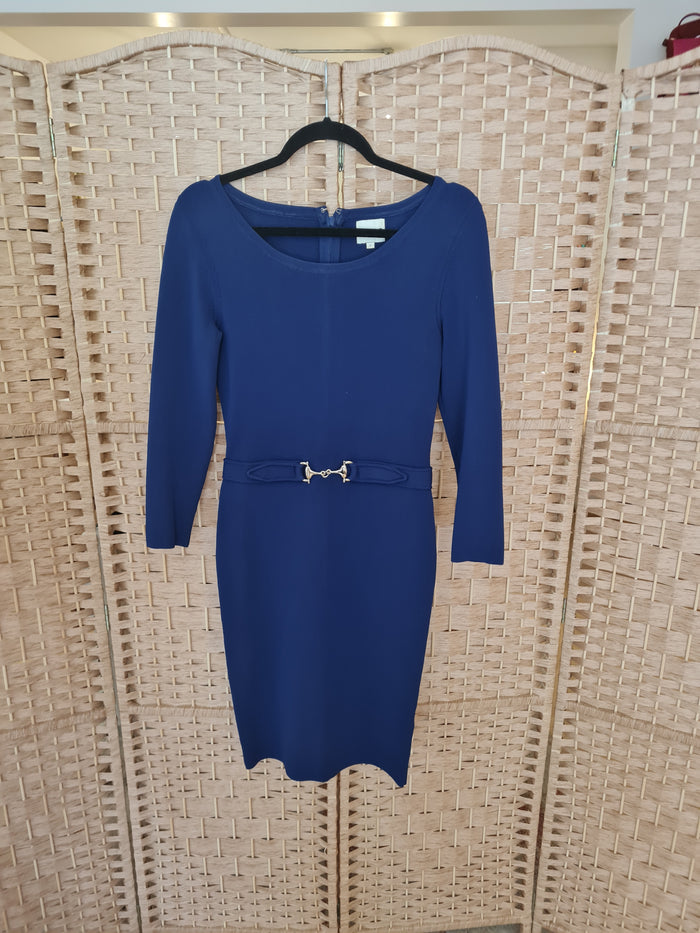 Reiss Navy Stretch Dress S